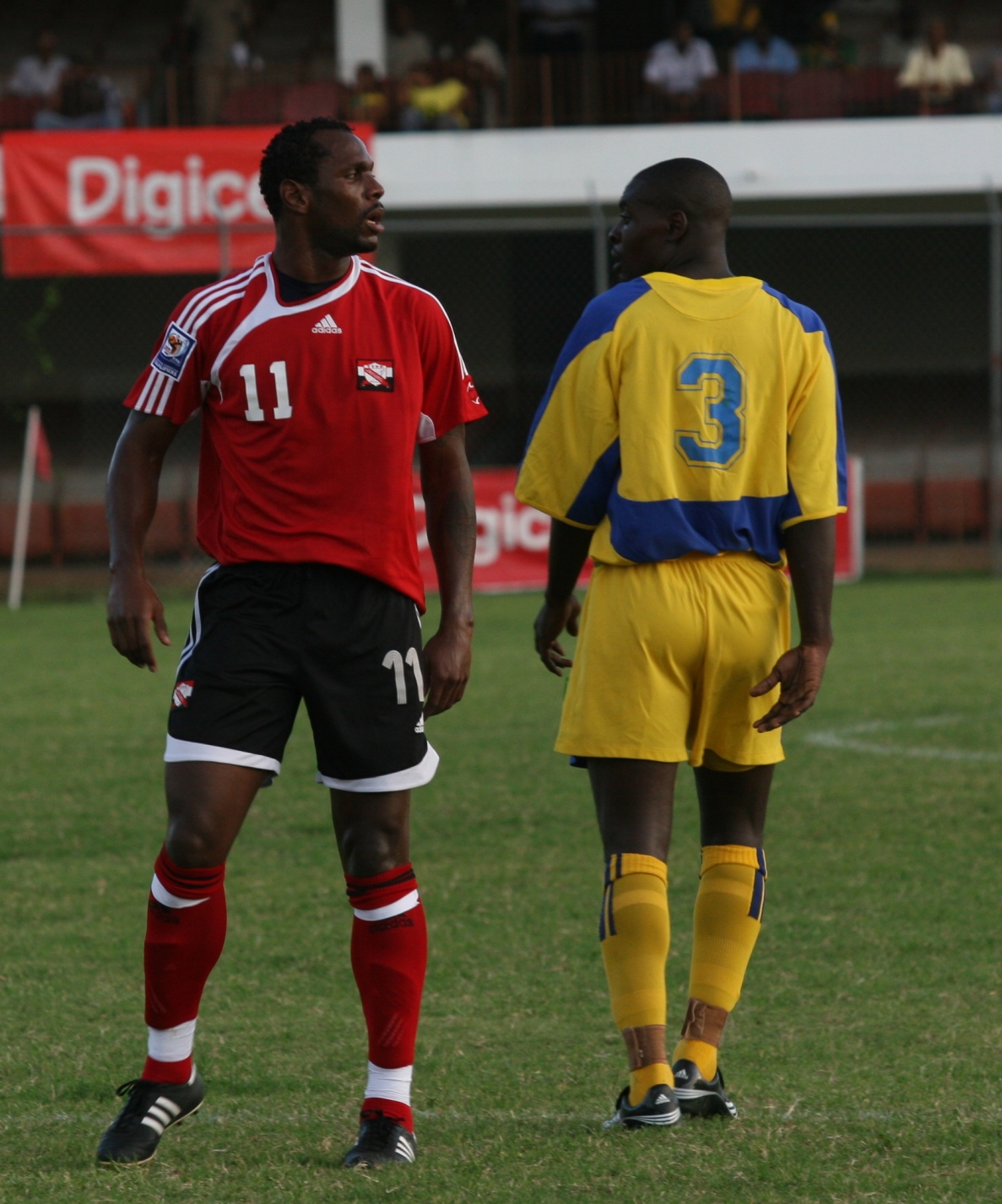 #11 Errol McFarlane saves the day for T&T.