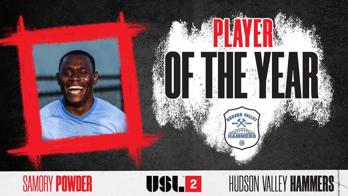 Samory Powder named 2022 USL League Two Player of the Year