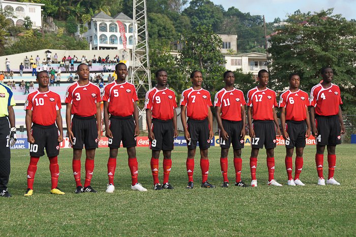 Under 17 team standing tall in Jamaica !