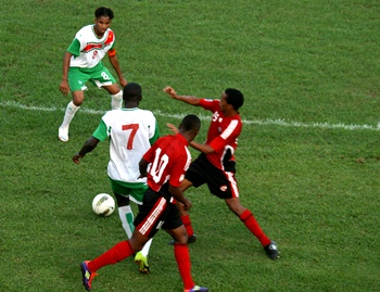 U20 team vs Suriname (Photo - Shaun Fuentes)......