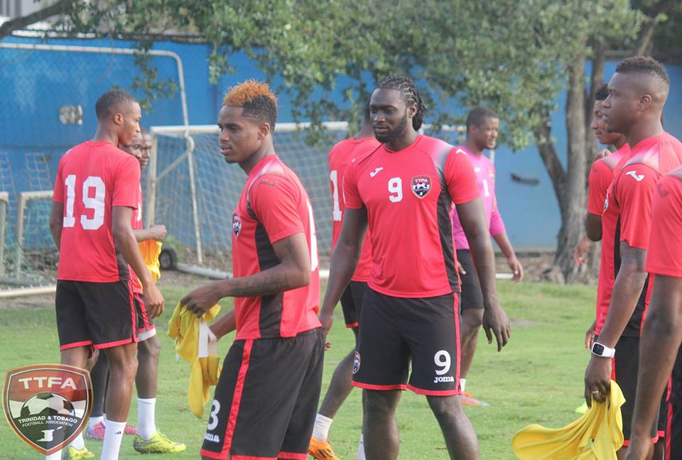 T&T's early morning training session at the Sawgrass Grand Hotel training facility in Sunrise, Ft. Lauderdale - Day 1. The Soca Warriors are preparing for their CONCACAF Gold Cup opener against Guatemala on July 9th at Soldier Field, Chicago (TTFA)