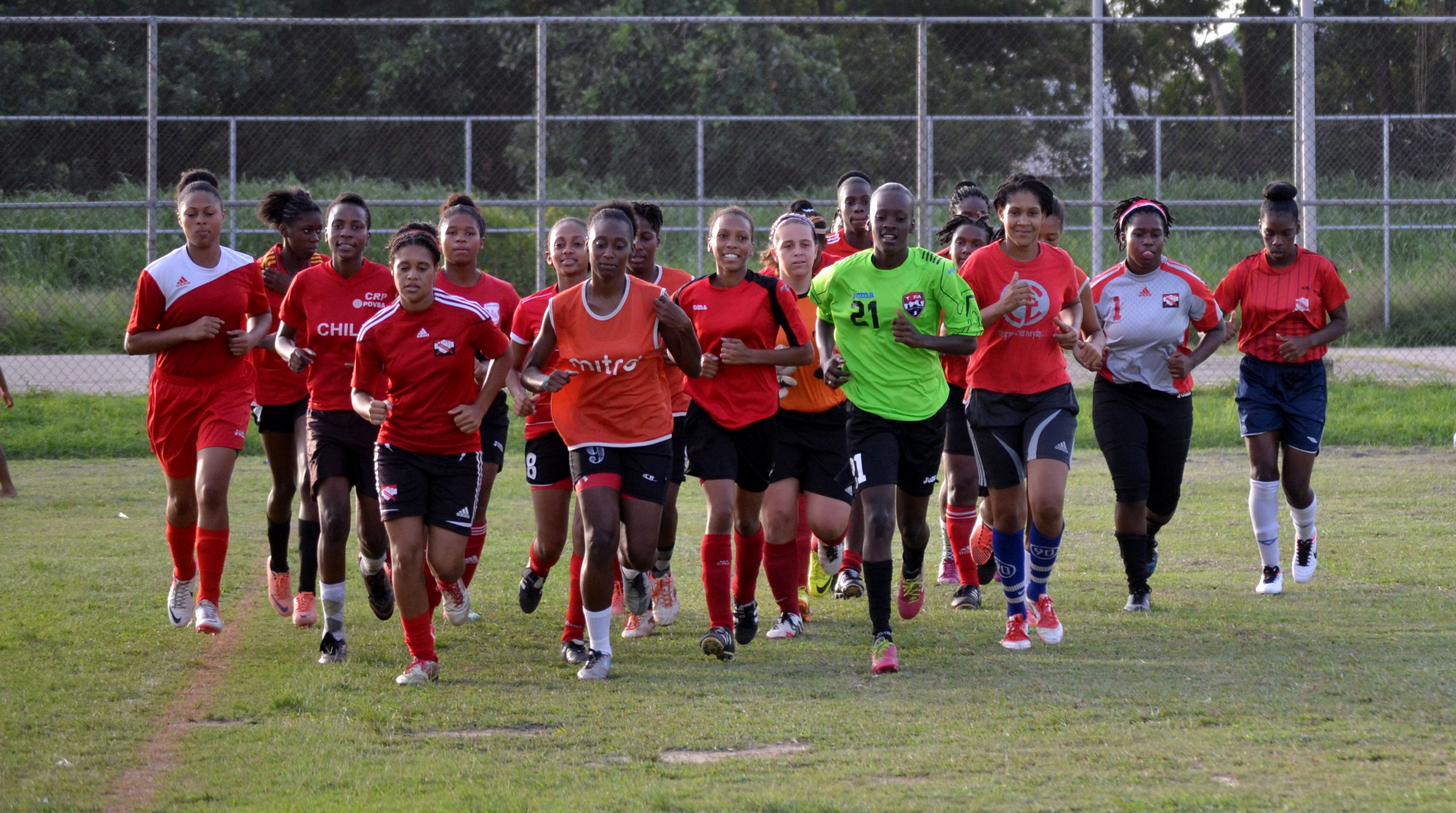 T&T women leave for altitude training in Mexico