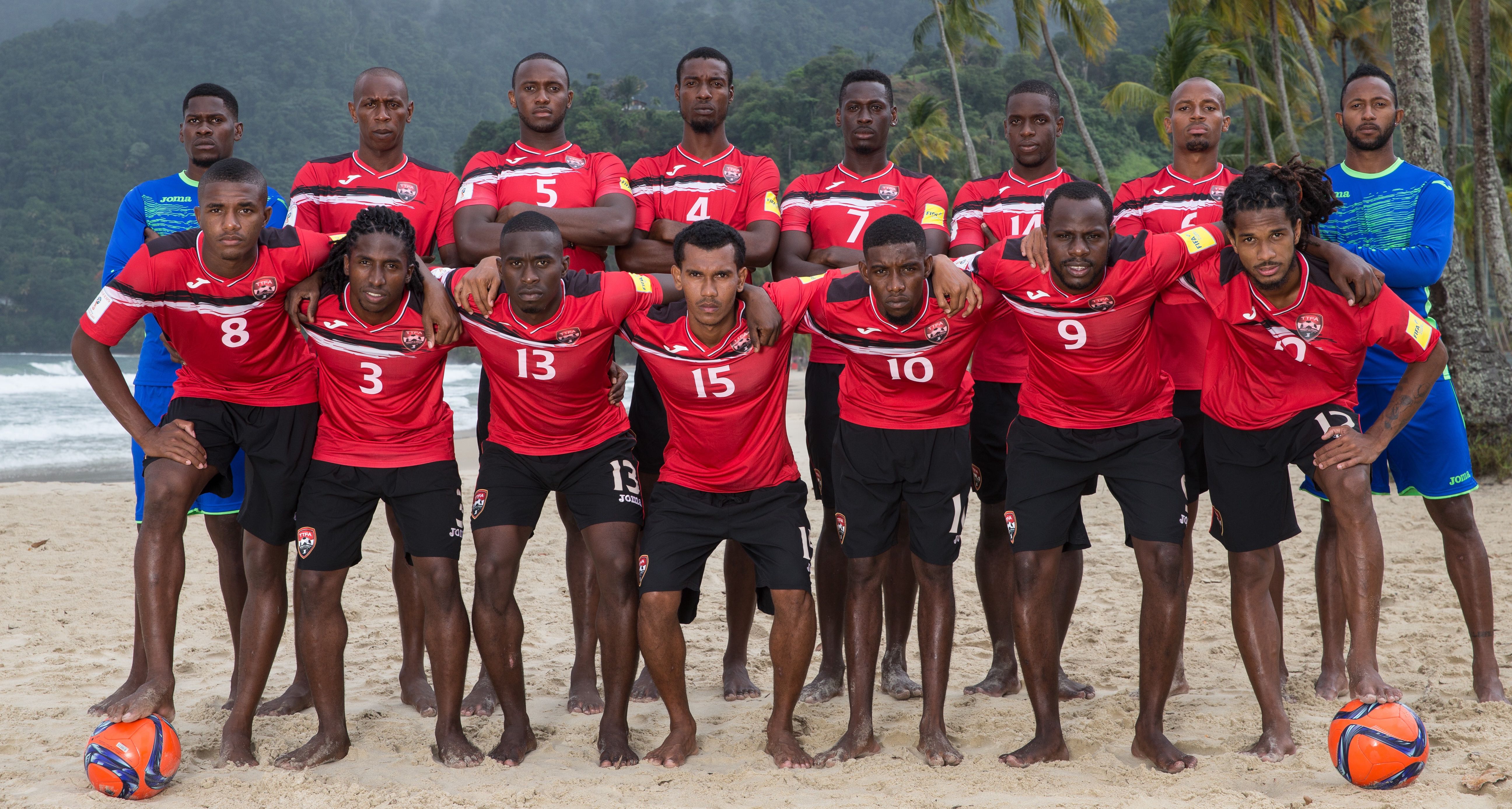 T&T to know Concacaf Beach Soccer rivals Monday.
