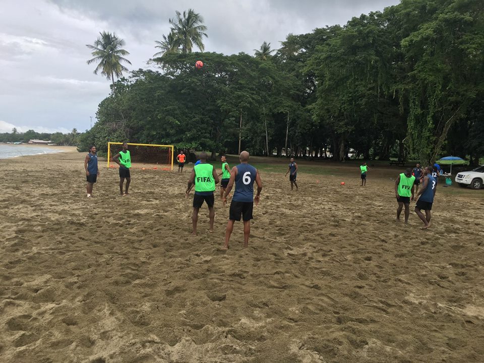 T&T Beach Soccer Team enters Training Camp ahead of CONCACAF Qualifiers.