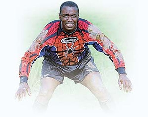 Photo: Iconic former Trinidad and Tobago goalkeeper Earl “Spiderman” Carter.