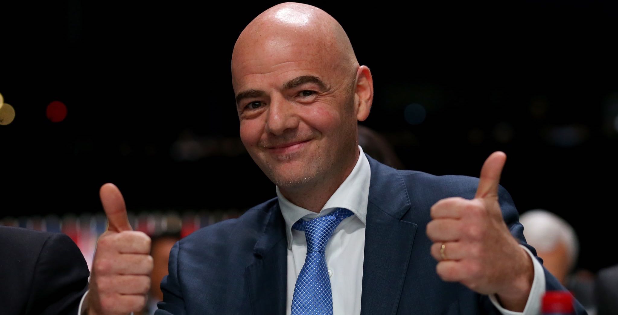 Infantino: We kicked corruption out of football.