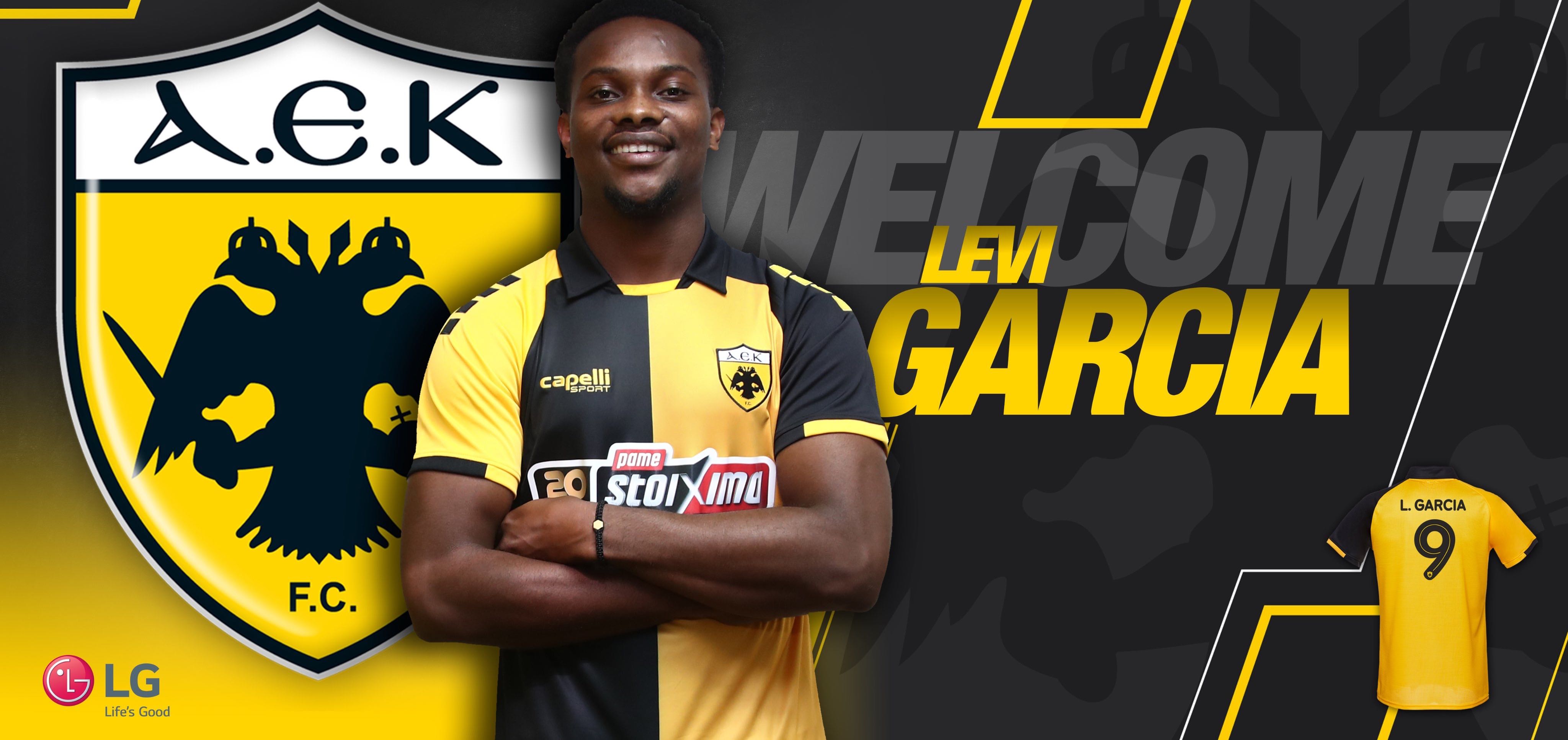 Levi Garcia joins AEK Athens for €2.2m.