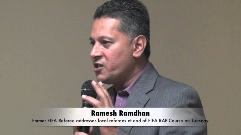 TTFA general secretary Ramesh Ramdhan - now suspended.