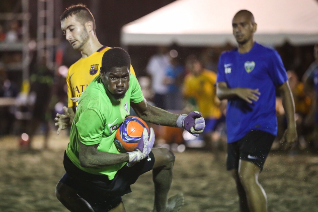 One on one with Victor Thomas - T&T beach soccer goalkeeper.