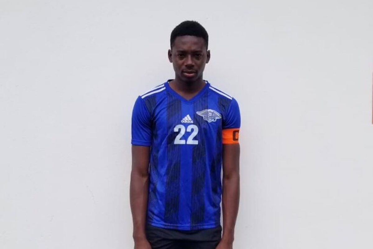 Moses Bernard, Youth Stars United captain, scored the lone goal against FC Tobago Phoenix in Tiger Tank league on Saturday, April 23rd 2022.