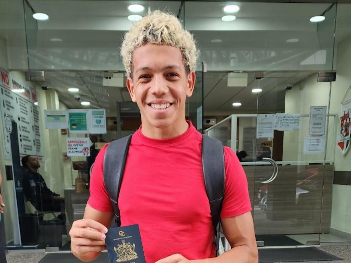 Rio Cardines gets Trinidad and Tobago passport
