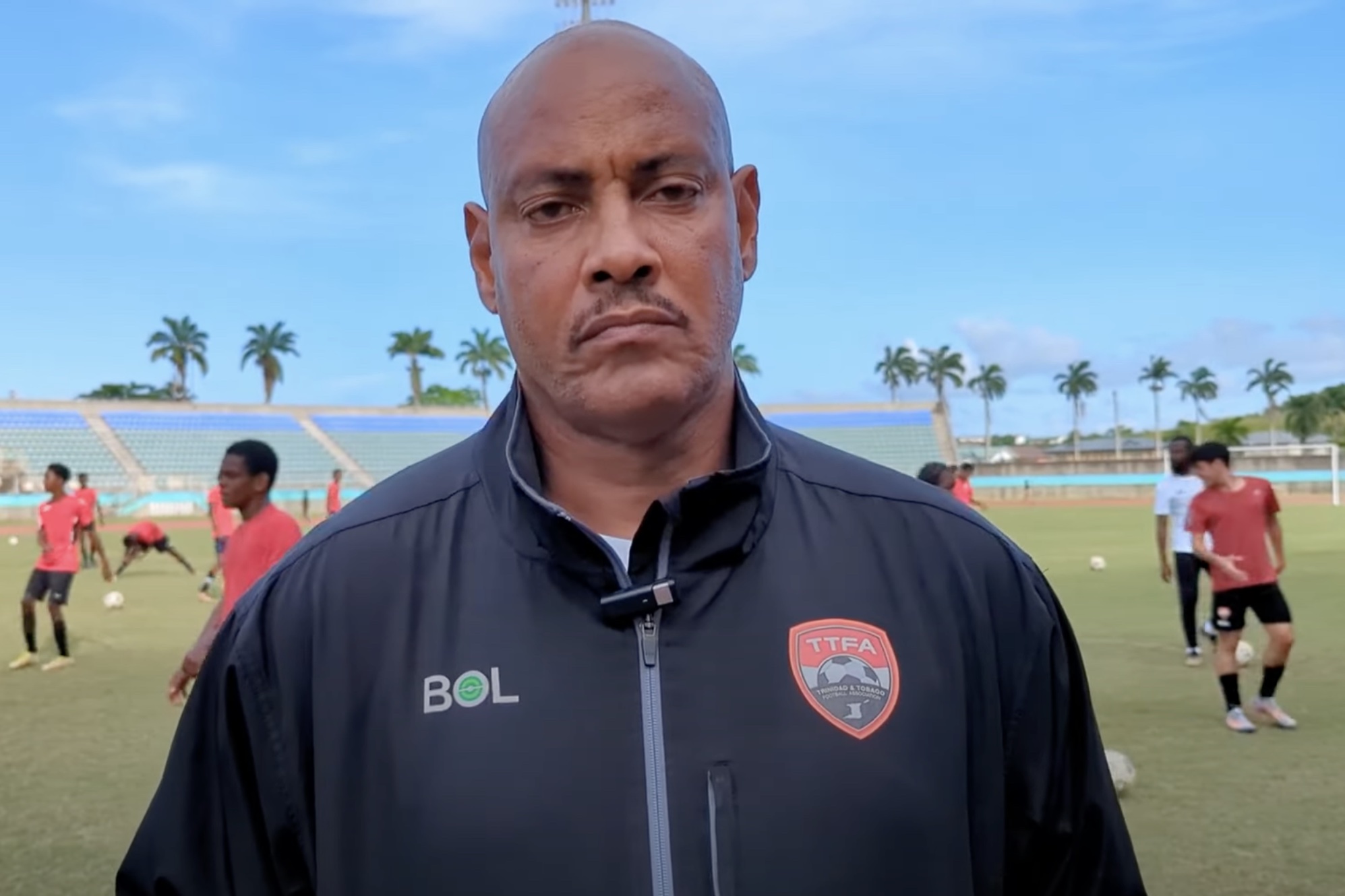 Trinidad and Tobago U-15 Head Coach, Shawn Cooper