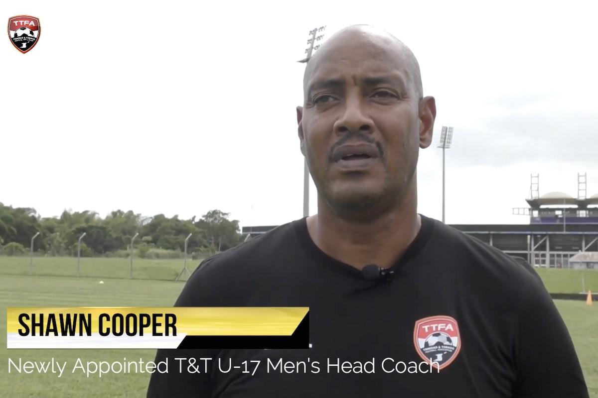 Trinidad and Tobago Men's U-17 Head Coach Shawn Cooper
