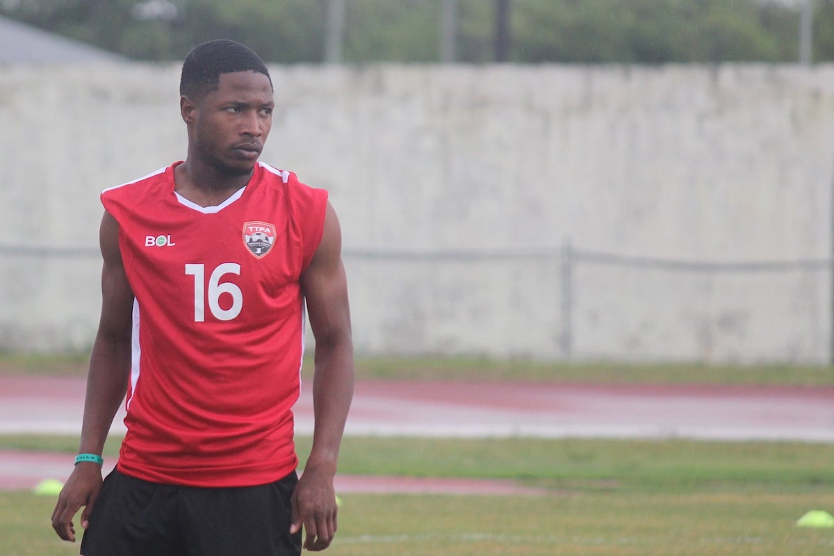 Defender Shannon Gomez training with the national team in the Bahama on June 2nd 2021