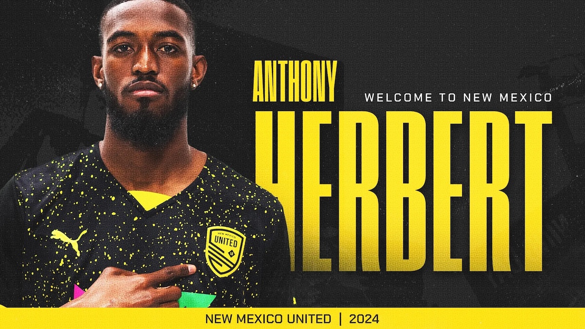 New Mexico United announces signing of Anthony Herbert