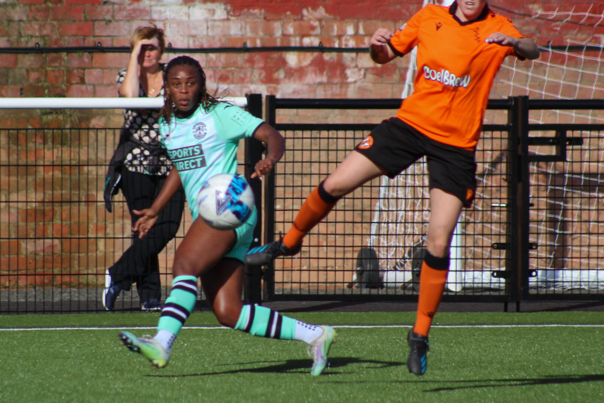 Liana Hinds happy with debut performance against Dundee United