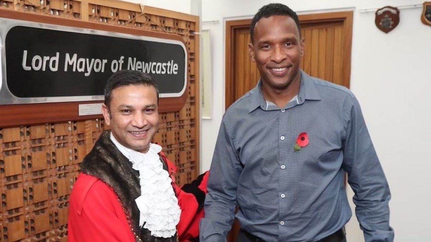 Newcastle lord mayor Habib Rahman said Shaka Hislop deserved the freedom of Newcastle