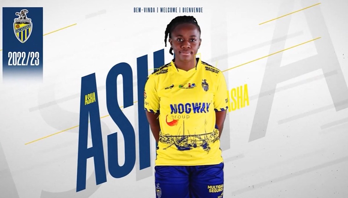 Asha James to play in Portugal top flight.