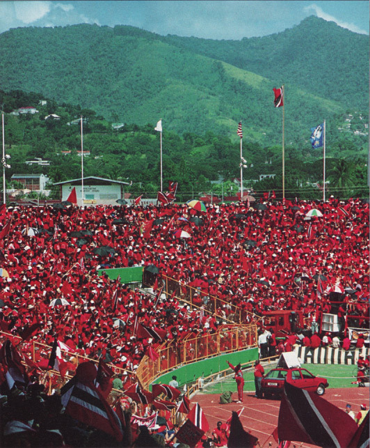 A section of the sold out National Stadium on November 19, 1989 when Trinidad and Tobago faced the USA in a World Cup Qualifier