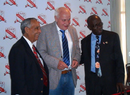 From Left: - Oliver Camps, Otto Pfister and Jack Warner