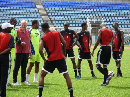 Otto Pfister in T&T training.
