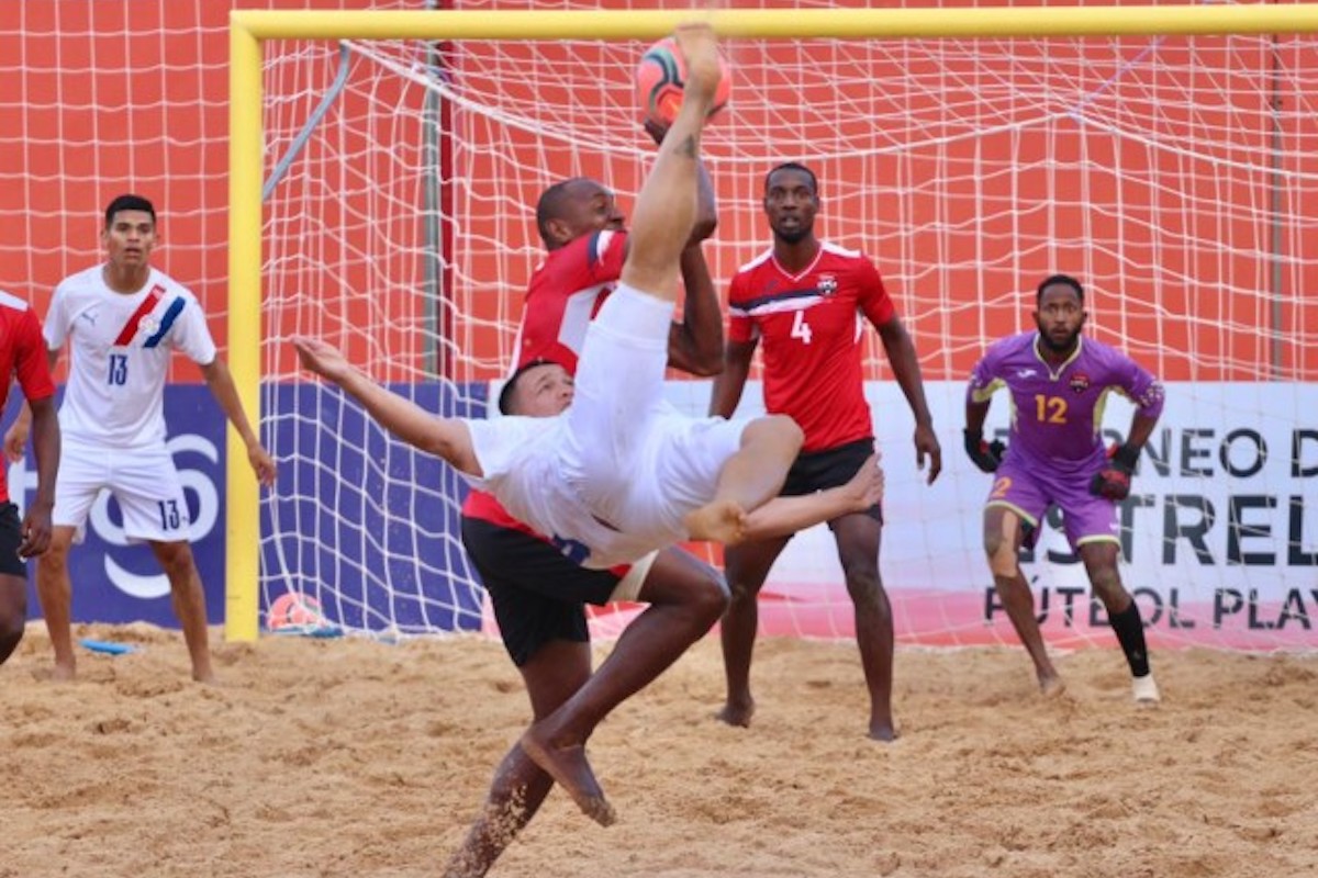 Paraguay whip T&T’s beach soccer men 5-2