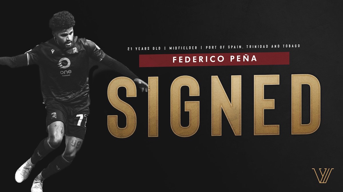 Valour FC re-signs versatile midfielder Federico Peña