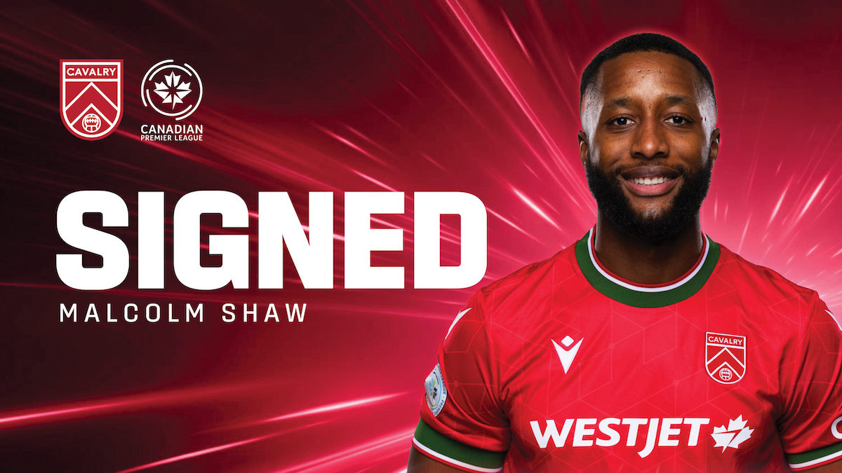 Cavalry FC signs Malcolm Shaw to 2024 roster