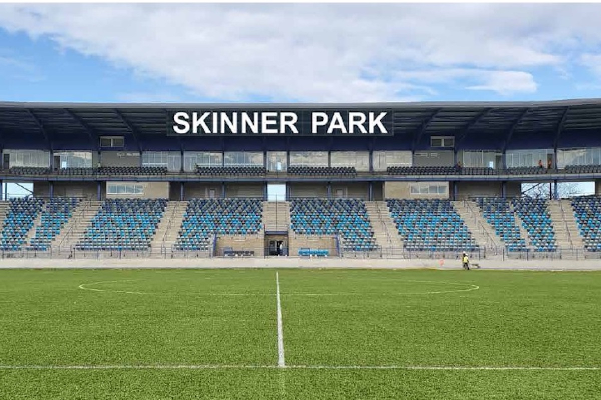 Newly refurbished Skinner Park