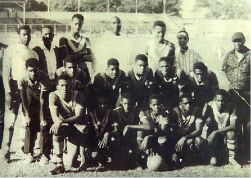 St. Benedicts College team with Augustus Wooter and Dom Basil Matthews