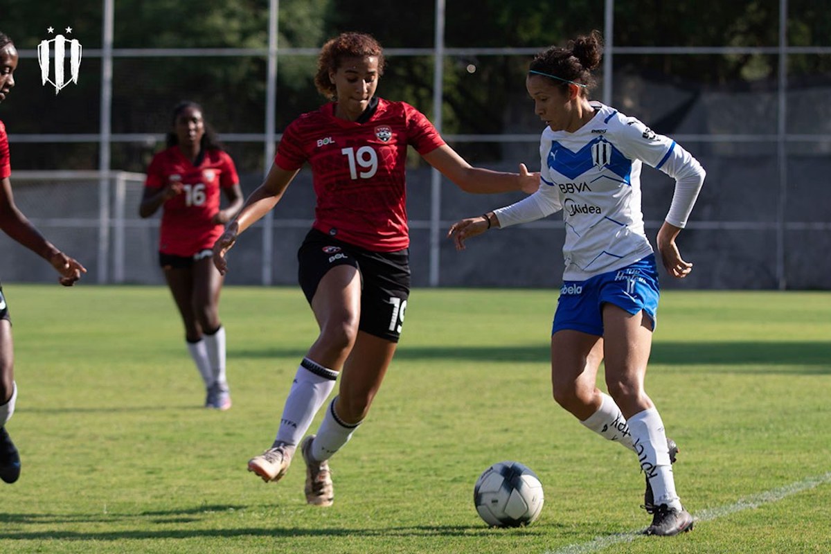 CF Monterrey Women vs Trinidad and Tobago women on June 29th 2022