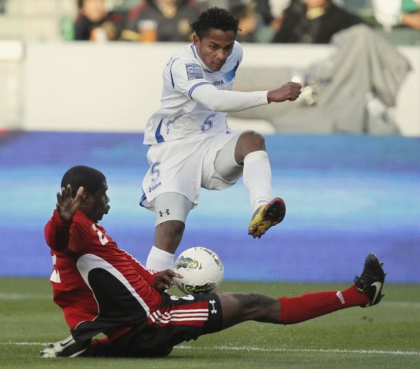 Kareem Moses vs Honduras in a 2012 Olympic Qualifier