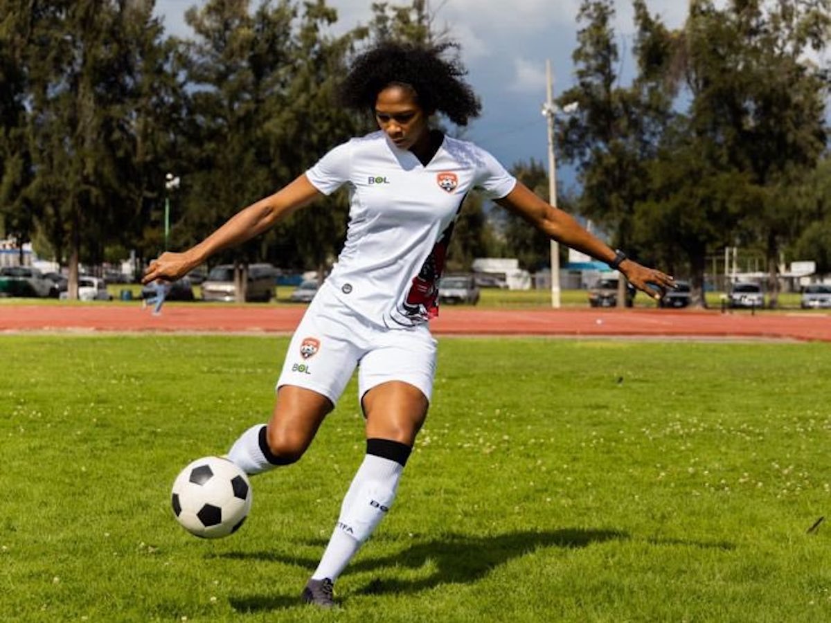 Trinidad and Tobago Women's defender Victoria Swift