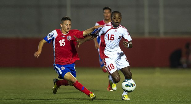 Levi Garcia vs Costa Rica (Photo: CONCACAF.COM).