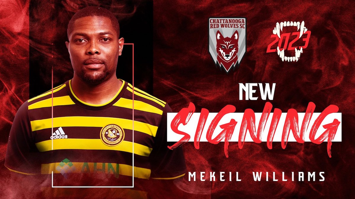 Chattanooga Red Wolves sign defender Mekeil Williams